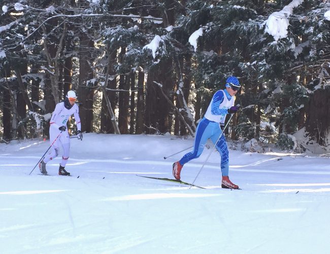 県民体育大会冬季大会のスキー競技会が鹿角市で開幕！